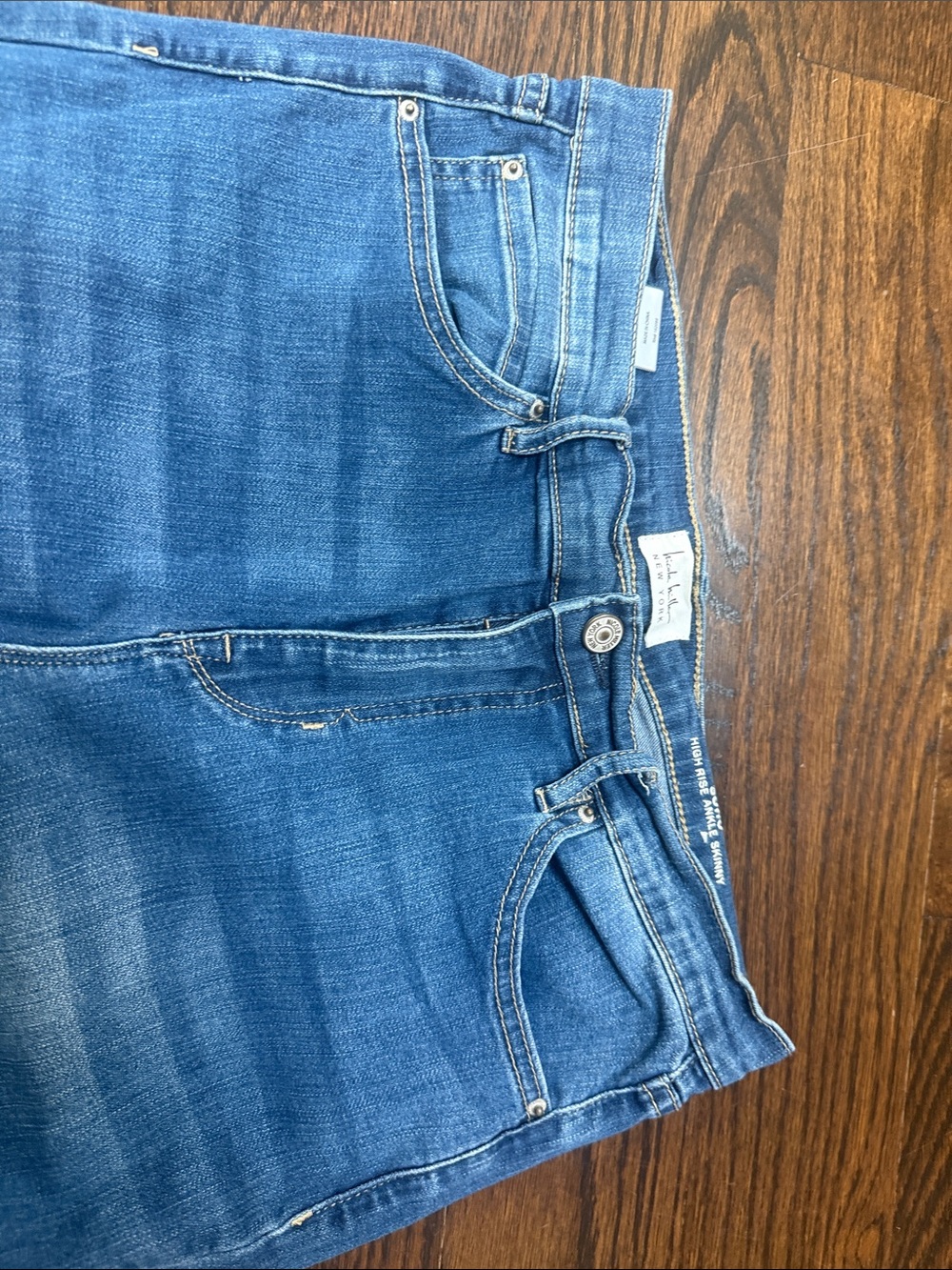 Nichole Miller, New York Soho high-rise ankle skinny size 12 - Picture 3 of 8